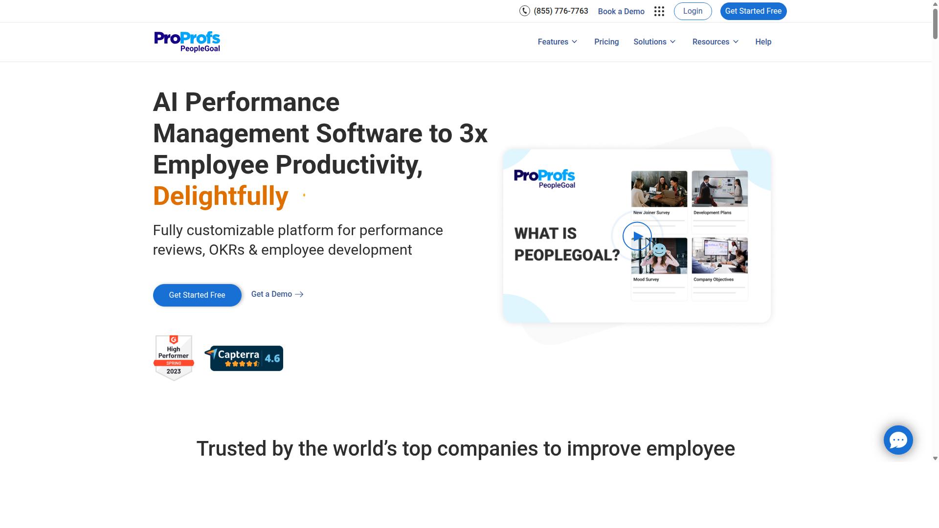 PeopleGoal website