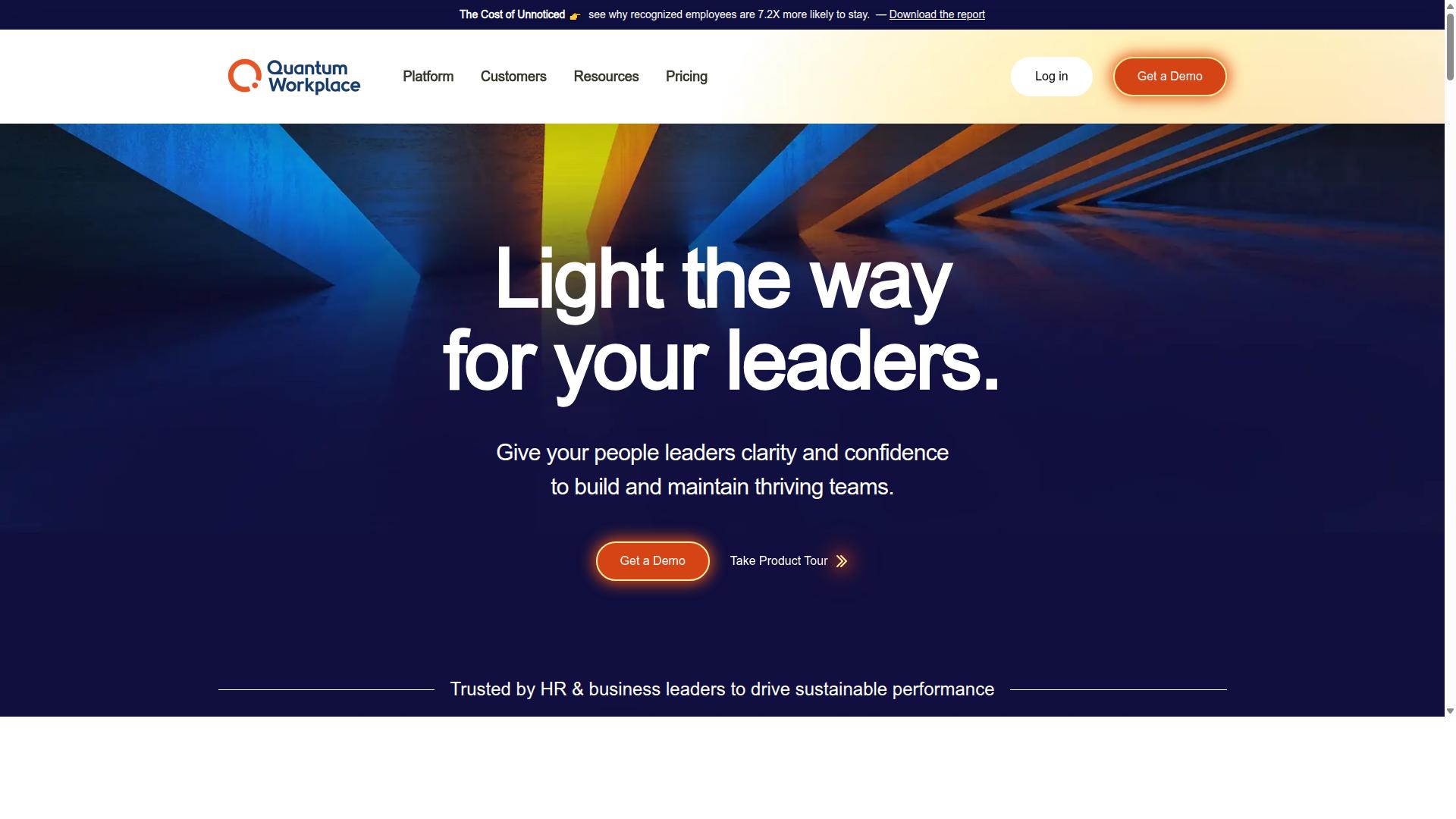 Quantum Workplace website